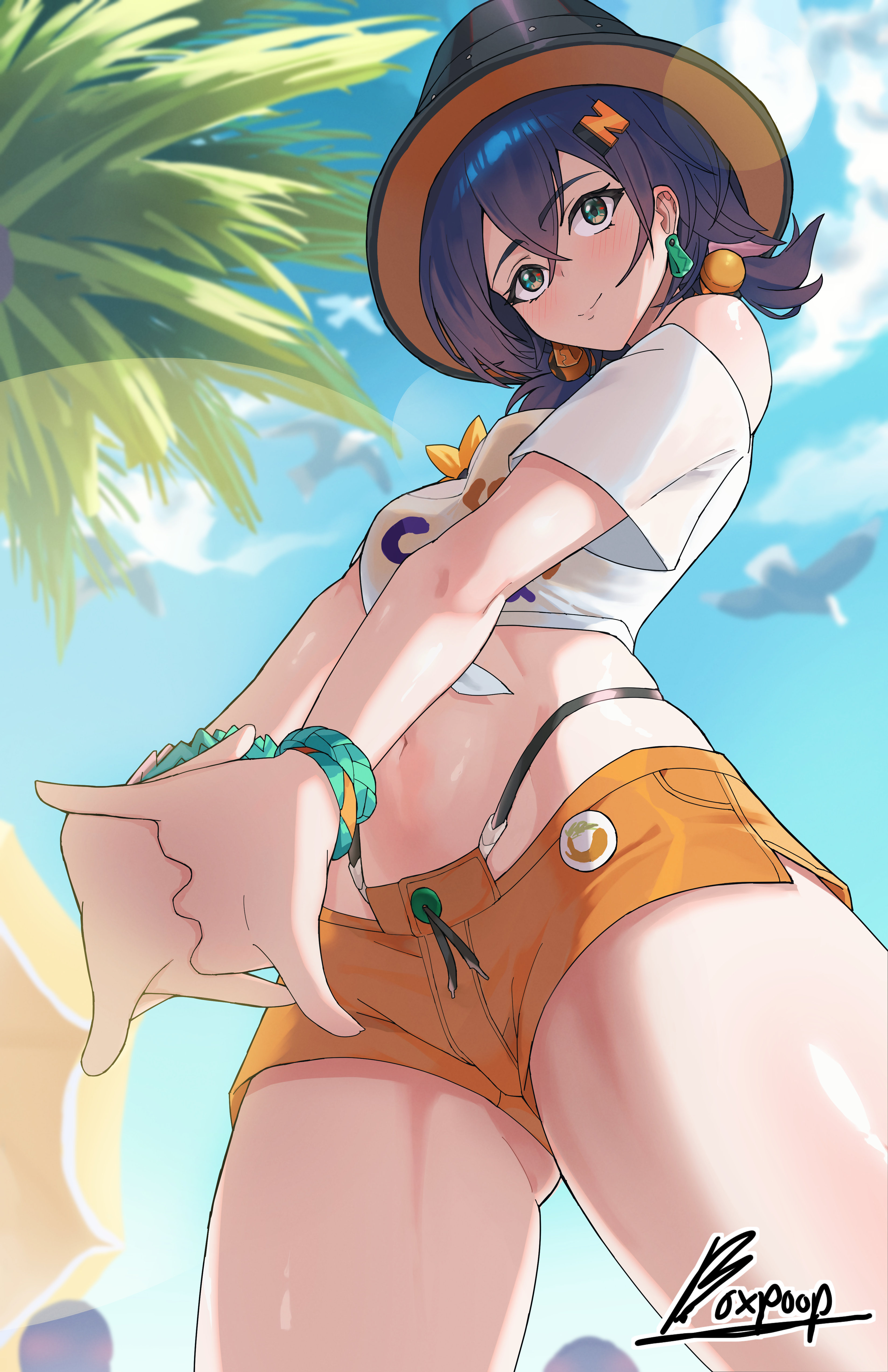 Belle Swimsuit ZZZ PoopManBoxMan